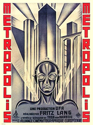 onthewall Metropolis Kunstposter, 30 x 40 cm