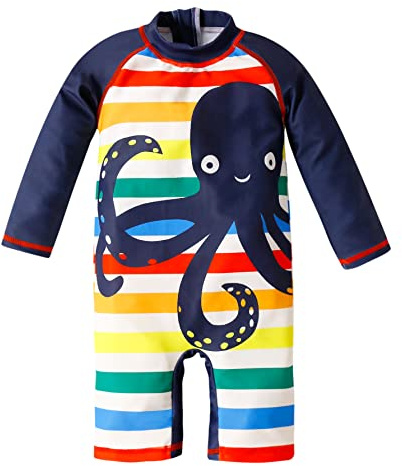 Traje De Baño De Una Pieza con Cremallera para Bebés/Niños Pequeños Y Niños Traje De Baño con Protección Solar UPF 50+ Trajes De Neopreno De Surf