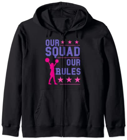 Cheerleading Squad Cooler Spruch Cheerleader Cheer Tanz Kapuzenjacke