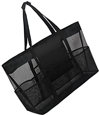 Toddmomy Strand-netztasche Für Spielzeug Wasserdichtes Netzdesign Zum Sammeln Von Muscheln Und Badeutensilien Tragbare Aufbewahrungstasche Für Badezimmer Und Strandbesuche Langlebig Und