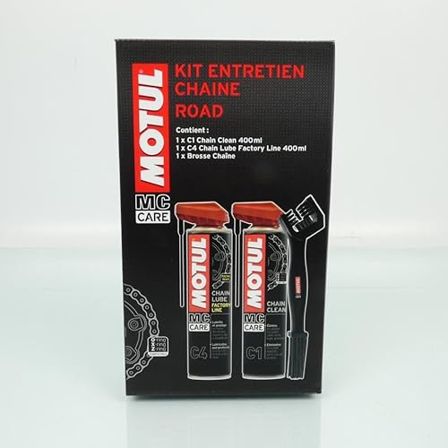 motul mc care road kettenpflegesatz für straßenmotorräder neu