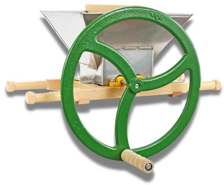 Vigo Presses Classic Fruit Crusher – Durable Stainless Steel and Cast Iron Construction for Juicing, Wine and Cider Making at Home