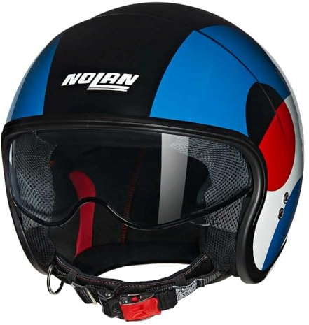 NOLAN Helmet N21 06 BICROMO 345 S, Black / Blue / Red