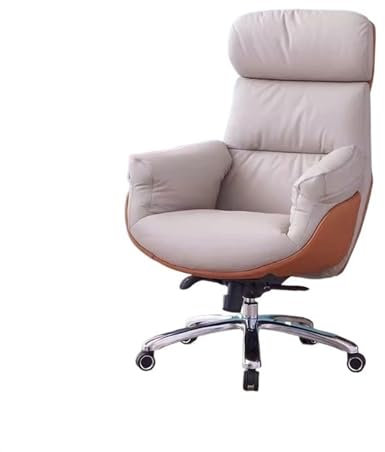 Shihan-2015 Sillas de Oficina Asiento cómodo de Lujo for Oficina, Silla for Ordenador de casa, Silla ejecutiva, Silla de Oficina de Negocios, Silla reclinable for Siesta Silla de Escritorio(Blanco)
