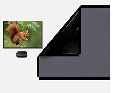 HPHPH Projector Screen, 100 Inch -150 Inch Home Projector Screen 16:9 T Prism UST ALR Screen Fabric Without Frame,for Home Cinema Indoor Outdoor(120 inch)