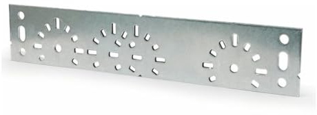 Sanpro 3 x Montageplatte für Fitting Wandscheiben - Stichmaße 73, 80, 100, 153 mm, 73-153 mm (Montageplatte Wandwinkel Wandscheibe Pressfitting Fitting Alu Verbundrohr) (Pack à 3 Stück)