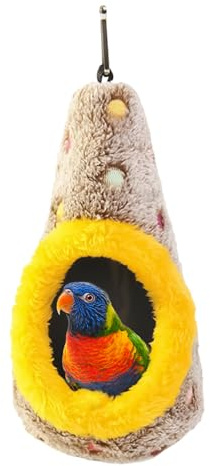 Undulatbo,Hängbart Mjukt Bett Resistent | Hätta Säng Till Bur För Fåglar | Till Papegojor Conures Älsklingsfåglar Finkar Parakiter Balkong Fönsterbräda Vardagsrum