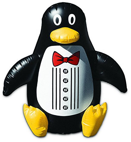 Inflatable Sitting Penguin
