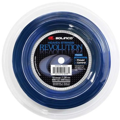 Solinco Saitenrolle Revolution, Blau, 200 m, 0555020120700010