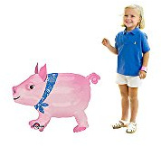 Precocious Pig AirWalkers Balloon Buddies Foil Balloon 24/61cm w x 16/41cm h