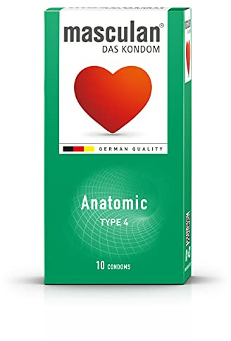MASCULAN Kondome anatomisk 10 stycken, 1-pack (1 x 10 stycken)