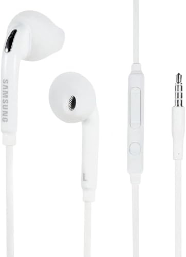 Samsung EO-EG920BW In Ear Kopfhörer kabelgebunden Weiß Lautstärkeregelung, Headset Handy