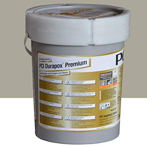 PCI Durapox Premium Reaktionsharz-Mörtel (5 kg, Sandgrau)