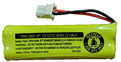 JustGreatDealz Battery BT183482 BT283482 for Vtech Cordless Telephones CS6114 CS6409 CS6419 DS6401 DS6421 DS6422 DS6423 DS6424 DS6425 DS6426 DS6472 LS6405 LS6425 LS6426 LS6475 LS6476 (1-Pack)