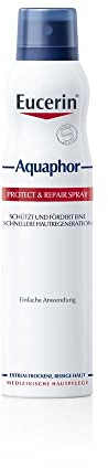 Eucerin Aquaphor Protect & Repair Spray pflegt sehr trockene und rissige Haut, 250 ml Lösung