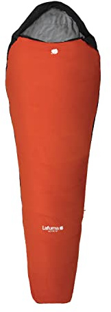 Lafuma - Active 10° - Erwachsenenschlafsack mit Kompressionsbeutel - Synthetik - Wasserdicht - Komforttemperatur 12°C - Orange
