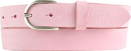 BELTINGER Kinder-Gürtel aus weichem Vollrindleder Vintage-Look 3 cm | Ledergürtel für Mädchen 30mm | Schmaler Gürtel Used-Look