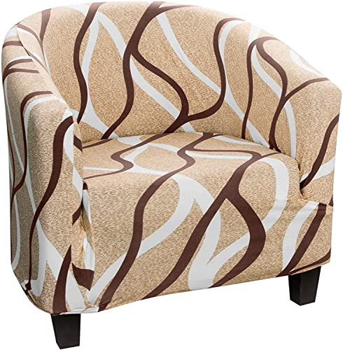 uyeoco Sesselbezug sesselhussen clubsessel husse für clubsessel elastisch Sessel bezug waschbar Sesselüberwurf clubsesselhusse (Color : #11)
