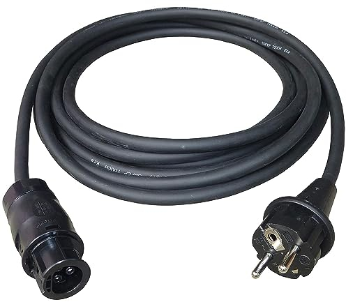 Betterie BC01 auf Schuko Betteri BC01 Balkonkraftwerk Kabel AC Kabel mit Betteri BC01 Buchse auf Schuko Stecker(IP54) Verlängerung geeignet für Mikrowechselrichter 10 Meter