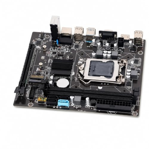 Elprico LGA 1155-Motherboard, DDR3-Gaming-Motherboard, Unterstützt LGA1200 und Pentium-Prozessoren der 2./3. Generation, DDR3-Dual-Channel-USB3.0-SATA3.0-Desktop-Computer-Motherboard mit