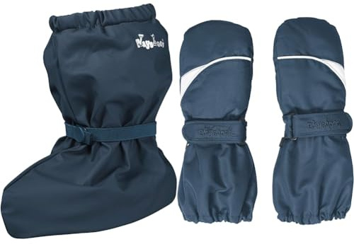 Playshoes Regenschuh Marine Small, Fäustling Marine 2 (ca. 2-4 Jahre)