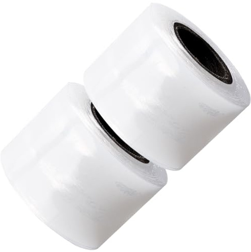 CREATCABIN 2 Rotoli Pellicola Estensibile 4cmx400m Pellicola Termoretraibile Pellicola Estensibile Pellicola Termoretraibile in Plastica Resistente Pellicola Termoretraibile Pellicola Estensibile