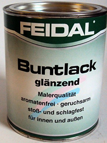 Feidal Buntlack/aromatenfrei/glänzend / 125 ml/Laubgrün Ral 6002