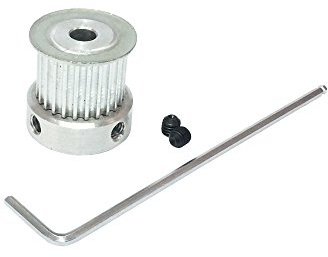 BEMONOC HTD3M Pulley 20 Teeth 8mm Bore Motor Belt Pulleys Timing Pulleys DIY fit for Width 15mm Timing Belt for CNC Laser Machine Engraving Machine Pack of 1pcs