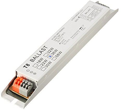 LaDicha AC 220-240V 2x36W Wide Voltage T8 Electronic Ballast Fluorescent Lamp Balla