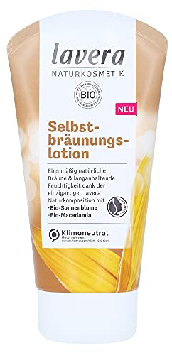 lavera Selbstbräunungslotion • Selbstbräuner • natürliche Bräune • Naturkosmetik • vegan • zertifiziert • 150 ml