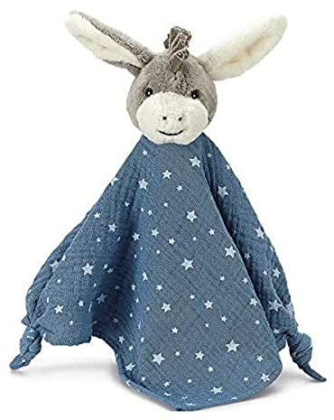 Sterntaler Schmusetuch Esel Emmi, Blau, 1 Stück (1er Pack)