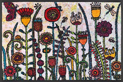 wash+dry Fußmatte, Sonnentag 40x60cm, innen und außen, waschbar