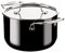 All-Clad FUSIONTEC Natural Ceramic with Steel Core Soup Pot, 4 Quart, Onyx