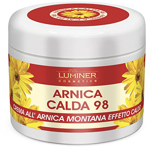 Luminer Crema de Árnica 500 ml – Bálsamo tipo caballo con efecto cálido, ideal para masaje muscular y articular – Fórmula natural de rápida absorción