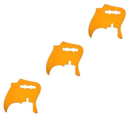 Toyvian 3stücke Electric Guitar Pickguard Aluminiumlegierung Mit Löchern Covers Protector Für Einfache Installation Und Optimalen Schutz