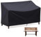 Copertura Panca Contenitore, Copri Panca 3 Posti, Copertura Divano Giardino, con Aperture di Ventilazione, per Mobili da Giardino, Balcone, Terrazza, 162×66×89cm
