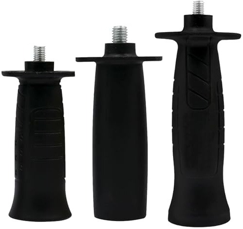 Xiciki 3 maniglie laterali ausiliari per smerigliatrice angolare, accessorio M8, M10, filettatura M8, M10