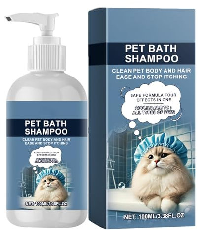 Haustier-Shampoo, Welpen-Shampoo, Hundeshampoo für stinkende Hunde, Katzen-Shampoo für Welpen, desodorierendes Welpen-Shampoo, feuchtigkeitsspendendes Haustier-Shampoo mit natürlichen Inhaltsstoffen