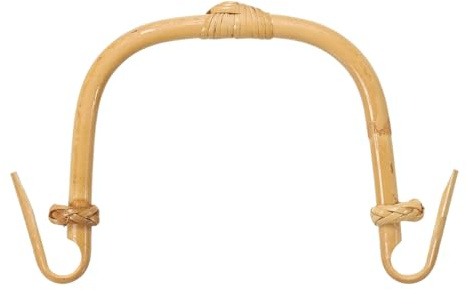 sourcing map Bamboo Teapot Handle U-Shape Handle Replacement for Span 4.3-5.1 Inch Ceramic Pottery Tea Pots Tea Kettle Accessories Supplies, Heart Knot