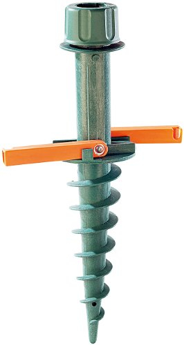 Royal Gardineer Schirmständer: Universal Sonnenschirmständer mit Bodendübel, Ø bis 36 mm (Bodenhülse, Sonnenschirmständer Wiese, Sonnenschirmhalter Kiesstrand)