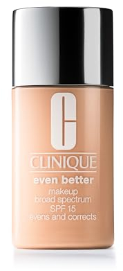 Clinique Even Better™ Makeup Broad Spectrum SPF 15 | Flüssige Foundation mit mittlerer Deckkraft, Vitamin C, natürlichem Finish und Schutz vor Pigmentflecken