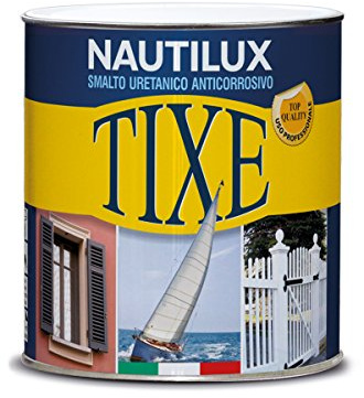 TIXE NAUTILUX Smalto Uretanico Anticorrosivo – Alta Resistenza per Legno, Metallo e Plastica, Finitura Superiore, Grigio Ferro ML 750