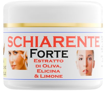 SMcosmetica Crema Schiarente con Estratto di Oliva, Limone e bava di lumaca, 30 ml