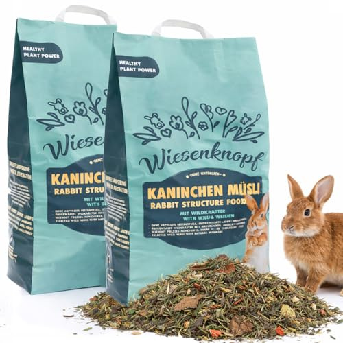WIESENKNOPF Kaninchenmüsli 2 x 6 kg