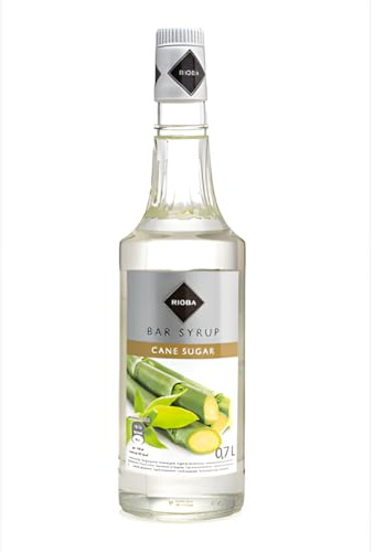 SIROPE DE AZÚCAR DE CAÑA - 700 ML - RIOBA BAR SYRUP - USO COCKTELERO Y HOSTELERO