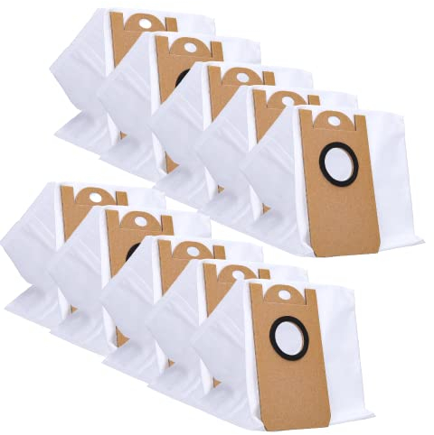 Sillar Staubsauger Staubbeutel für XIAOMI VIOMI S9 Staubsauger | Zubehör für Xiaomi Reinigungsroboter | Ersatz für Saugroboter Xaomi̇ Langlebige und Hochwertige- 10 Stück