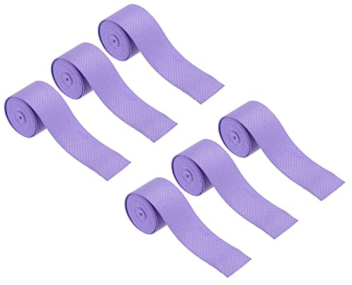 PATIKIL Tambor Palo Cinta Tambor Palillo Agarres Tambor Palillo Envoltura Antideslizante 6uds 1 Ancho 3.3 Pies para Tambor Percusión Batería Accesorios Púrpura