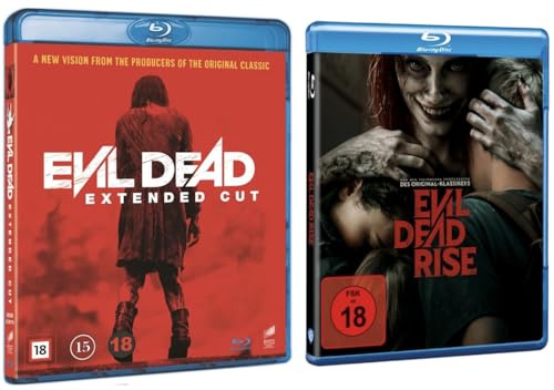 Evil Dead - Extended Cut & Evil Dead Rise (UNCUT EU-Import inkl. Deutsch)
