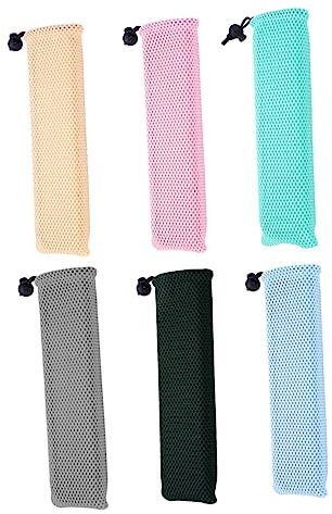 Garneck 6stücke Utensilientasche Mit Mesh-design Für Besteck Picknick Und Grillutensilien Tragbar Für Camping Reisen Und Outdoor-aktivitäten