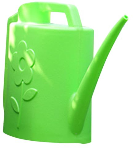 SEWOART Annaffiatoio Beccuccio 4l Per Esterni e Annaffiatoio Pratico Per Piante e in Plastica Resistente Color Chiaro